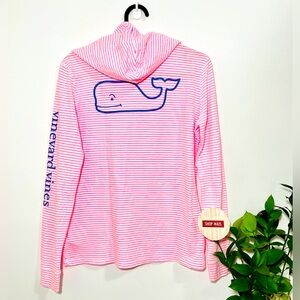 Vineyard Vines Pink Hooded Sweatshirt Kids